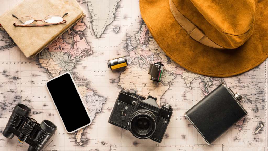 Ispirare le persone a viaggiare con un diario e gli elementi necessari